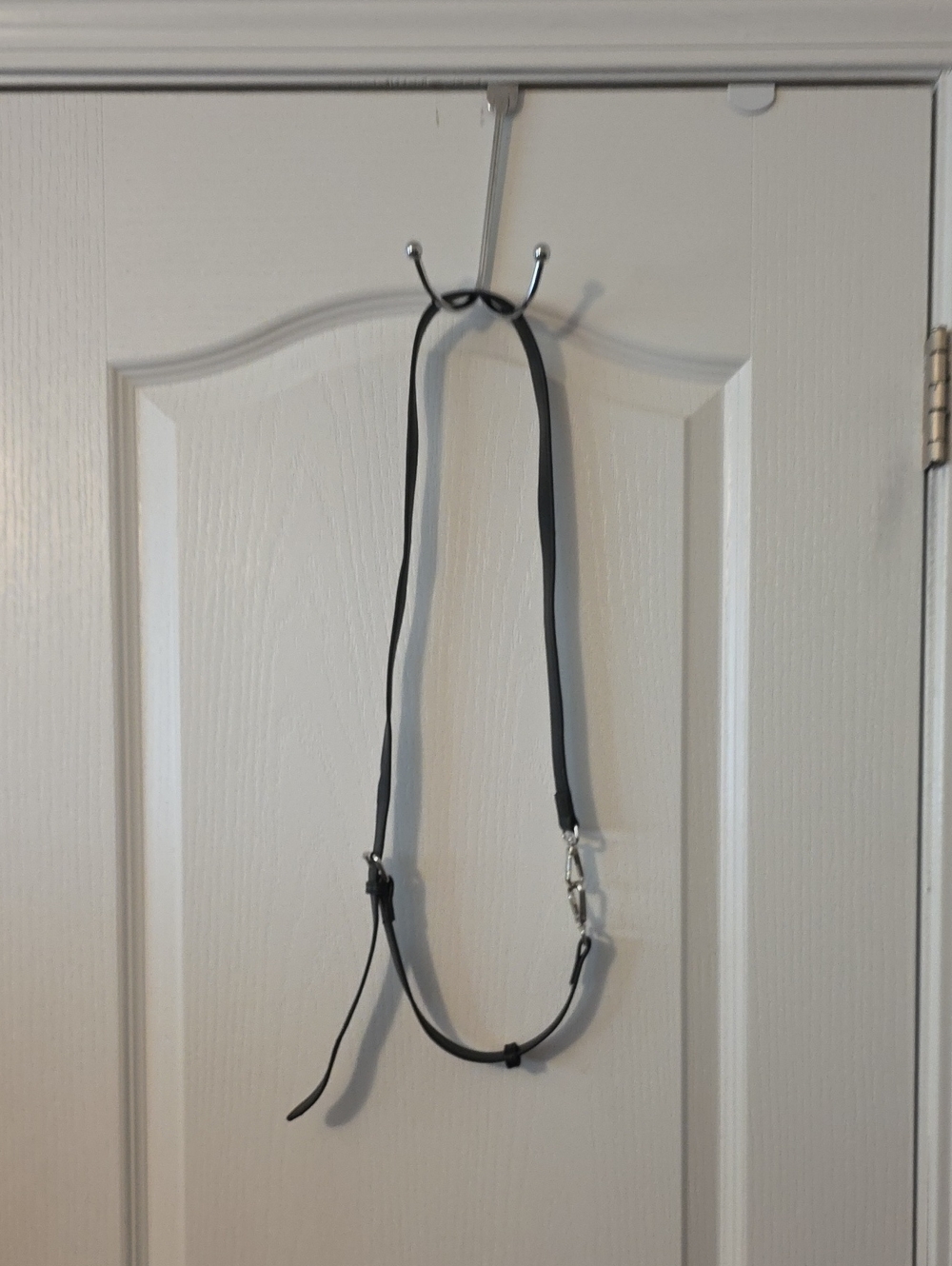 STEVE MADDEN BLACK LEATHER CROSSBODY STRAP